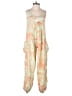 Out From Under 100% Cotton Paisley Orange Jumpsuit Size S - photo 1