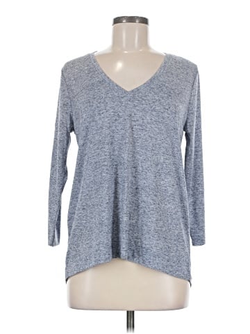 Ann Taylor LOFT 3/4 Sleeve T-Shirt (view 1)