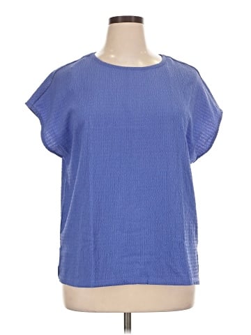 Anne Klein Short Sleeve Top (view 1)