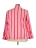 Unbranded 100% Polyester Stripes Pink 3/4 Sleeve Blouse Size 4XL - photo 2