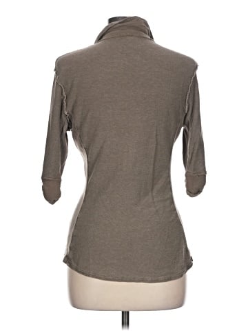 James Perse 3/4 Sleeve Button-Down Shirt (view 2)