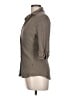 James Perse Brown 3/4 Sleeve Button-Down Shirt Size Lg (3) - photo 5