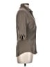 James Perse Brown 3/4 Sleeve Button-Down Shirt Size Lg (3) - photo 4
