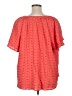 Allison Daley Red Short Sleeve Blouse Size 1X - photo 2