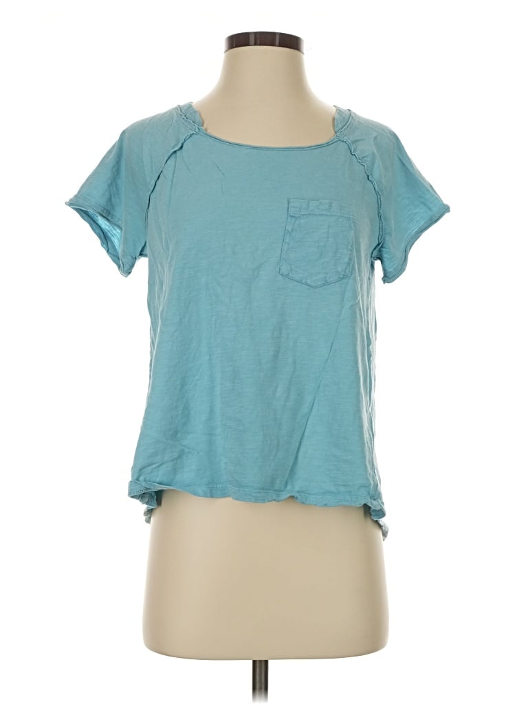 Pre-owned Pilcro Short Sleeve T-shirt In Teal