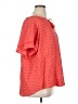 Allison Daley Red Short Sleeve Blouse Size 1X - photo 4