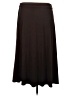 Sag Harbor Solid Brown Formal Skirt Size 1X - photo 2