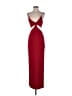 Alice + Olivia Red Burgundy Cocktail Dress Size 4 - photo 1