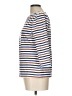 J. McLaughlin Stripes White 3/4 Sleeve Top Size L - photo 5