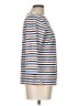 J. McLaughlin Stripes White 3/4 Sleeve Top Size L - photo 4