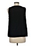 Nine West 100% Polyester Black Sleeveless Blouse Size M - photo 2