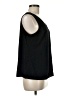 Nine West 100% Polyester Black Sleeveless Blouse Size M - photo 4