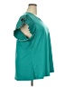 Lane Bryant Teal Short Sleeve Top Size 22 - 24 Plus - photo 4