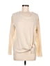 Theory Ivory Long Sleeve Top Size M - photo 1