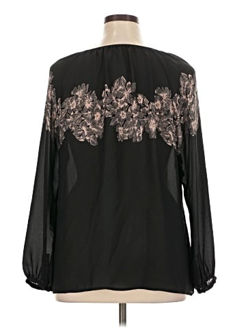 Ann Taylor LOFT Long Sleeve Blouse (view 2)