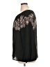 Ann Taylor LOFT Floral Graphic Black Long Sleeve Blouse Size XL - photo 5