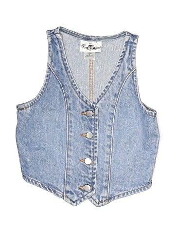 Rare Editions Denim Vest (view 1)