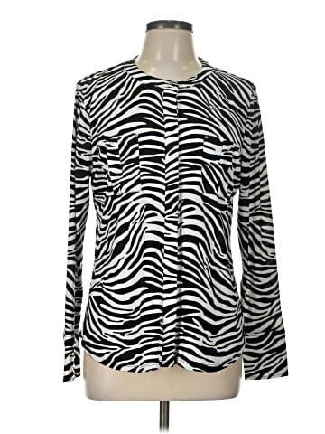 Dana Buchman Long Sleeve Top (view 1)