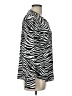 Dana Buchman Animal Print Silver Long Sleeve Top Size L - photo 4