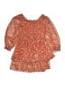 Rare Editions 100% Polyester Orange Dress Size 8 - photo 1