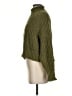 H&M Solid Green Turtleneck Sweater Size S - photo 5