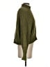 H&M Solid Green Turtleneck Sweater Size S - photo 4