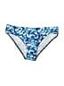 IEFIEL Print Blue Two Piece Swimsuit Size 14 - photo 1