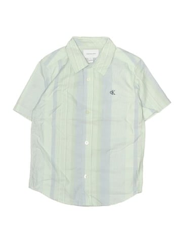 CALVIN KLEIN JEANS Short Sleeve Button-Down Shirt (view 1)