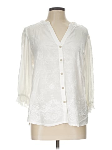 Democracy 3/4 Sleeve Blouse (view 1)