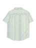 CALVIN KLEIN JEANS Stripes Green Short Sleeve Button-Down Shirt Size 6 - photo 2