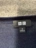 Uniqlo 100% Wool Blue Wool Pullover Sweater Size M - photo 4