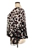 Alfani 100% Polyester Animal Print Black 3/4 Sleeve Blouse Size 2X - photo 4