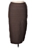 BCBGMAXAZRIA Solid Brown Formal Skirt Size L - photo 1