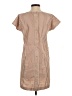 Madewell Stripes Tan Button-Back Easy Dress in Stripe Size XXS - photo 2