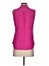 H&M 100% Polyester Pink Sleeveless Blouse Size 6 - photo 2