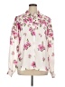 J by Joie 100% Polyester Floral Ivory Long Sleeve Blouse Size XL - photo 1