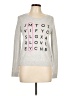 Milly Graphic Gray Sweatshirt Size L - photo 1