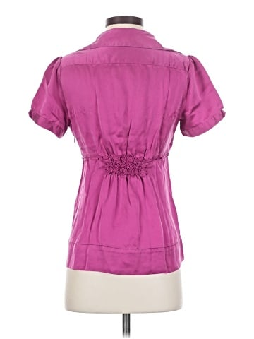 BCBGMAXAZRIA Short Sleeve Blouse (view 2)