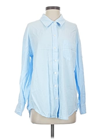 Wilfred Free Long Sleeve Button-Down Shirt (view 1)
