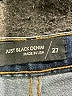 Just Black Blue Jeans Size 27 waist - photo 7