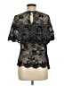 Zara Black Short Sleeve Blouse Size M - photo 2