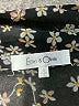 Eden & Olivia Floral Black 3/4 Sleeve Blouse Size S - photo 7
