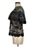 Zara Black Short Sleeve Blouse Size M - photo 5