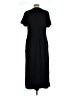 Old Navy Solid Black Casual Dress Size L - photo 2