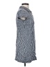 5.7.9 Houndstooth Blue Casual Dress Size XS - photo 4