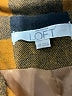 Ann Taylor LOFT Plaid Brown Wool Coat Size XS - photo 6