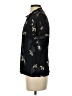 T Tahari 100% Polyester Black Short Sleeve Blouse Size S - photo 5