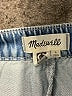 Madewell 100% Cotton Blue Denim Shorts Size L - photo 3