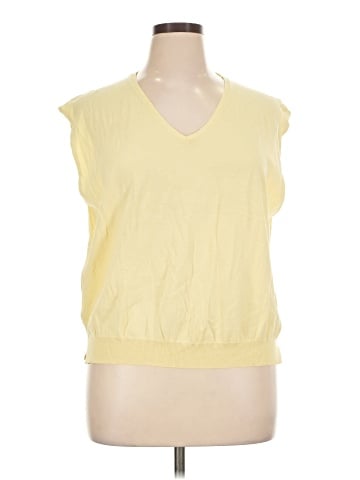 Violeta by Mango Sleeveless T-Shirt (view 1)