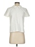 Bonpoint 100% Cotton Ivory Short Sleeve Blouse Size S - photo 1